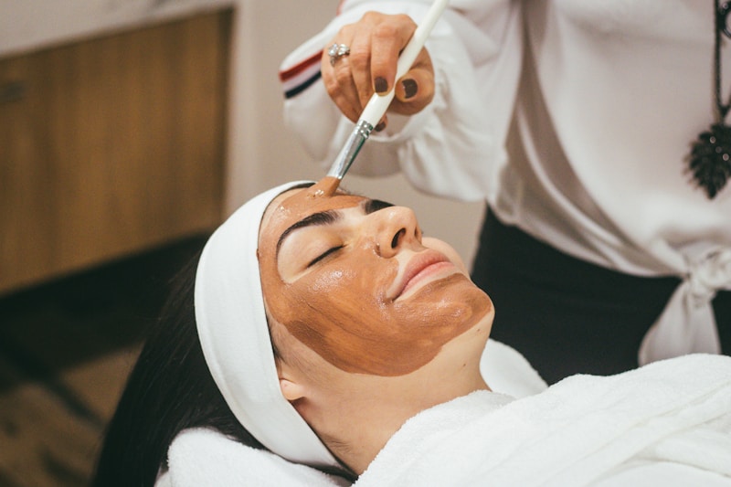 Luxury facial treatment